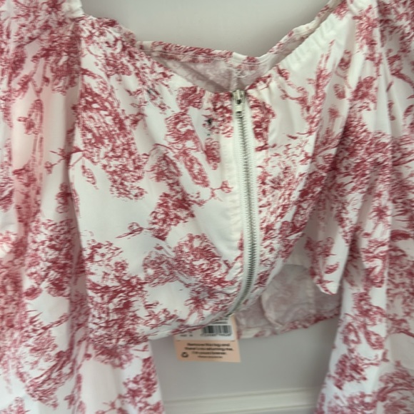 NWT Misguided Corset Porcelain Top Size 2 - Picture 9 of 9